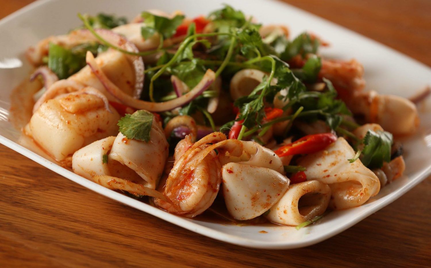 Delicious Seafood at Jasmine Thai